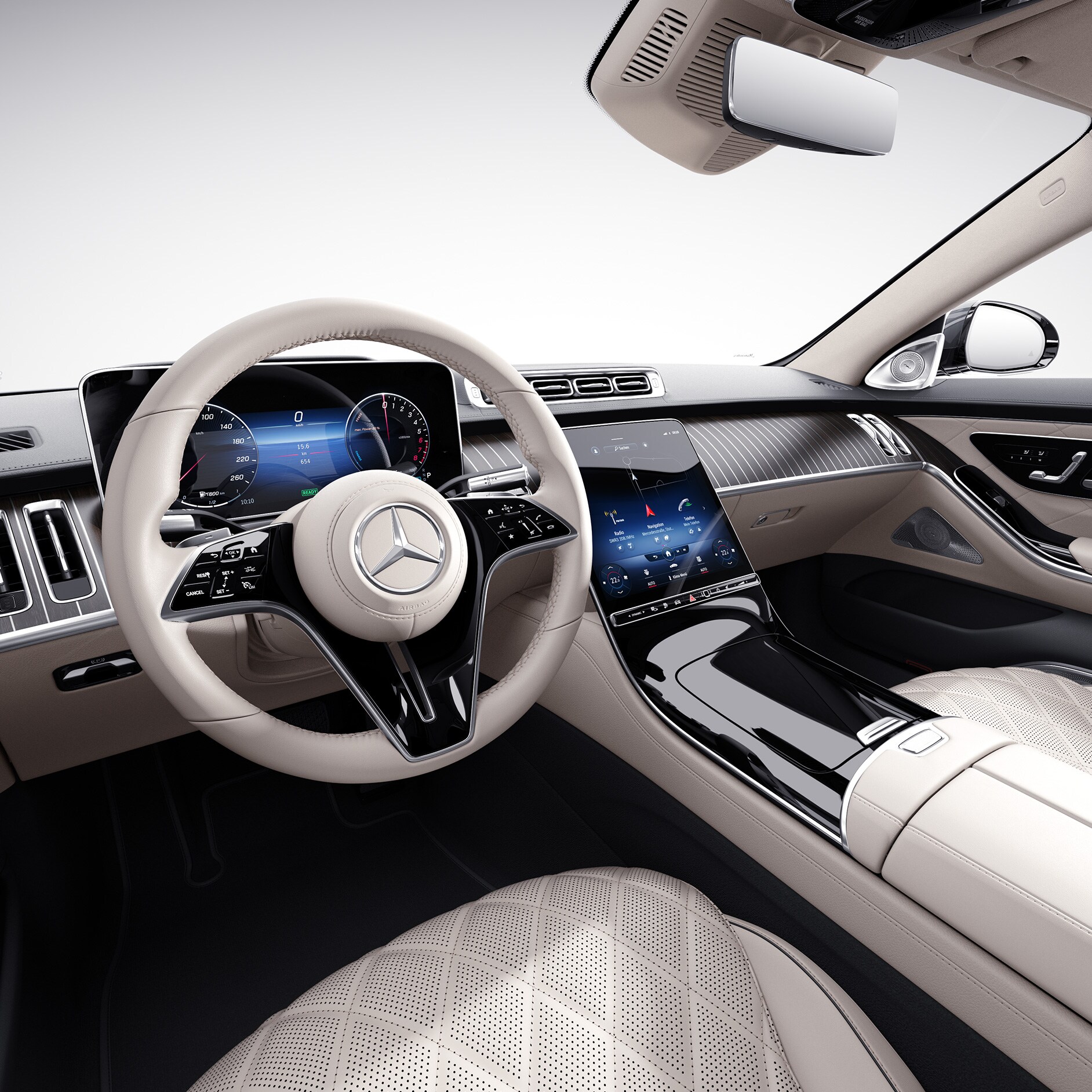 DRIVE PILOT | Intelligent Drive | Mercedes-Benz Förardisplayen i Mercedes-Benz S-Klass Sedan