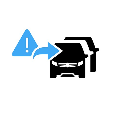 Car-to-X-kommunikation | Sekretesspolicy | Mercedes-Benz Mercedes-Benz Car-to-X-kommunikationsikon